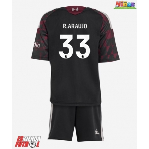 Liverpool Ronald Araujo #33 Tercera Equipación Niños 2026-27 Manga Corta (+ Pantalones cortos)